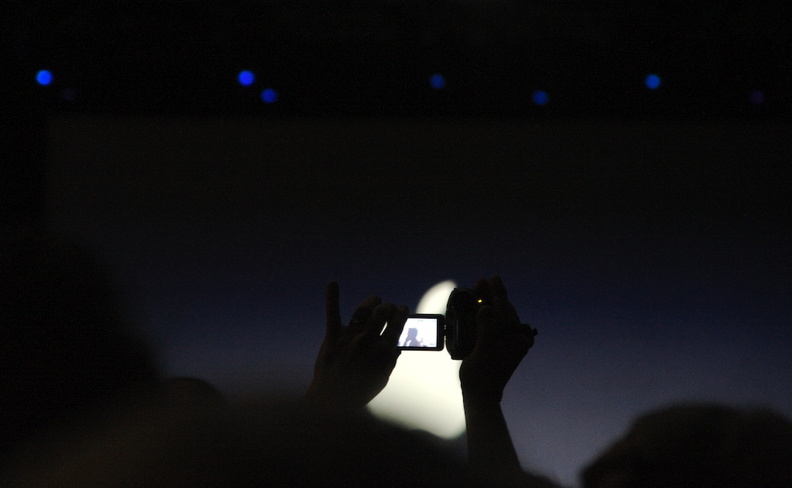 Because I live for taking a picture of a guy taking video of a guy talking on a cell. aai.jpg