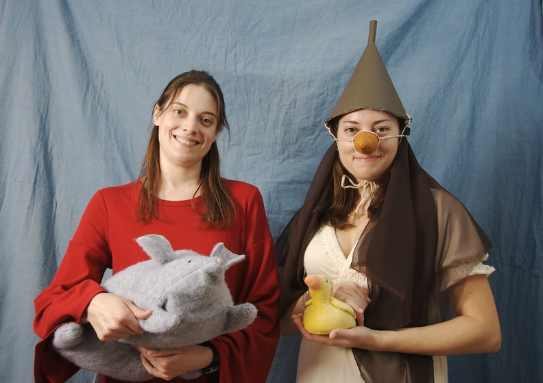 The sisters and their familiars. ace.jpg