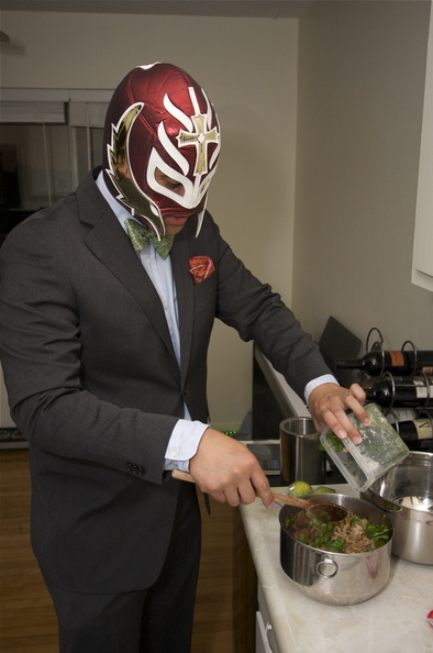 The luchador's secret weapon - fucking heaps of cilantro. halloween0903.jpg