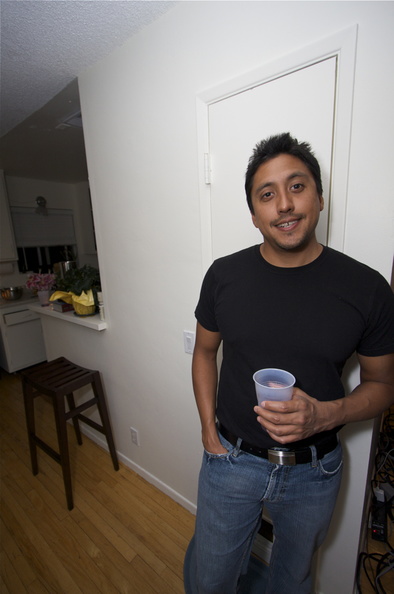 As Torrell drank, he grew uncomfortable and shed layers of clothes. Another 10 minutes and things would cease to be PG-13. halloween0924.jpg