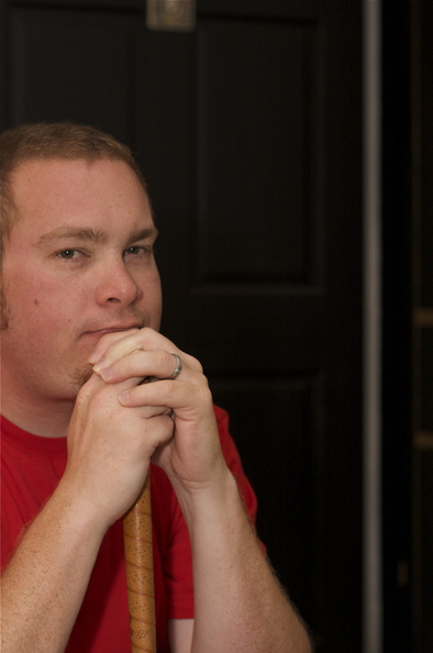 Golf club/goatee scratcher. halloween0942.jpg