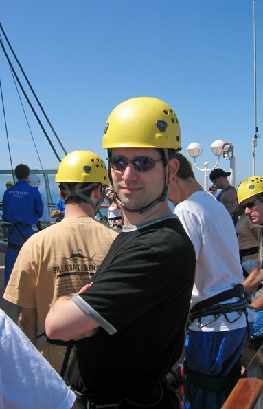 Sean prepares for his deep sea dive into dorkdom. 67_G.jpg
