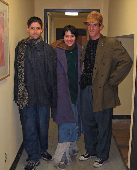 Sean, Madeline and Brett; proud of their ragged wardrobe. 8_G.jpg